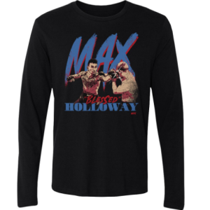 Men's 500 Level Black Max Holloway Strike Long Sleeve T-Shirt
