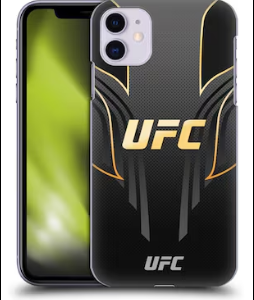 UFC Black/Gold Jersey Hard Shell iPhone Case