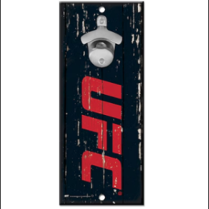 WinCraft UFC 5" x 11" Bottle Opener Wood Sign