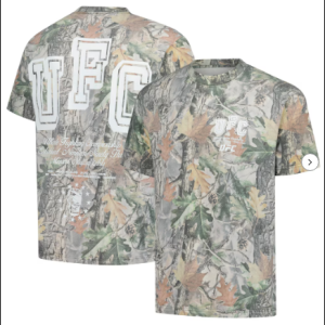 Men's Camo UFC Collegiate Point Boxy T-Shirt
